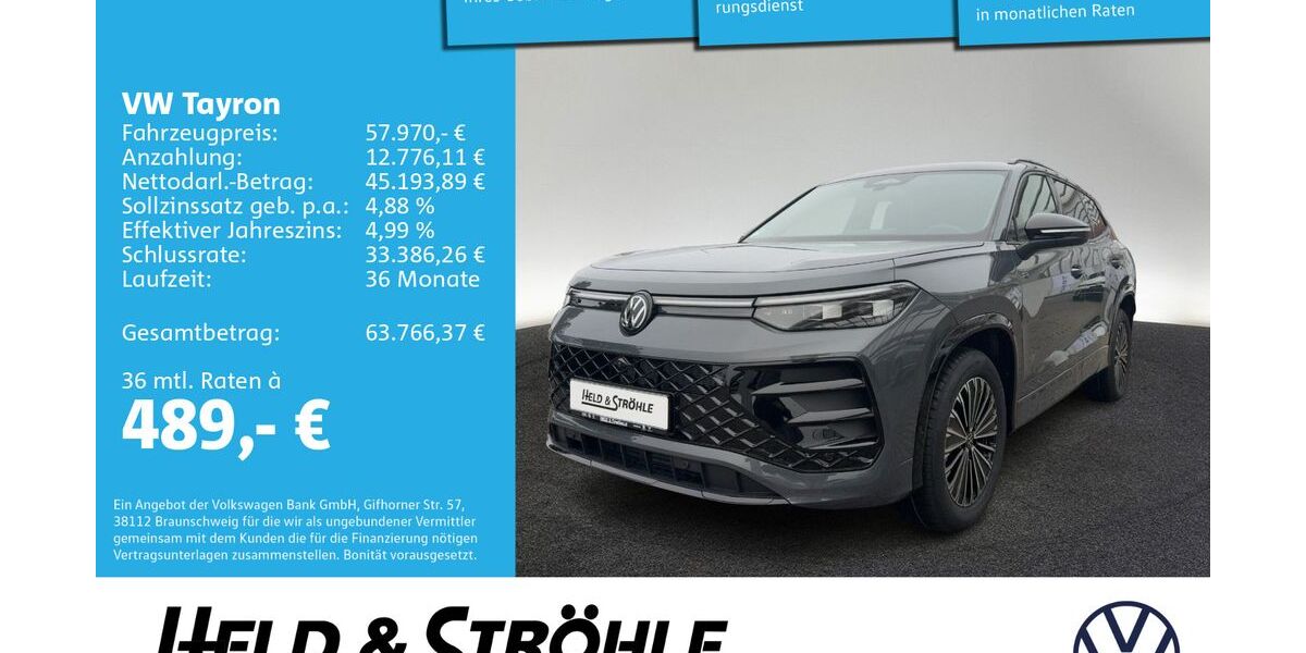 VW Tayron 3.500 km 57.970 &euro; Neu-Ulm 89231