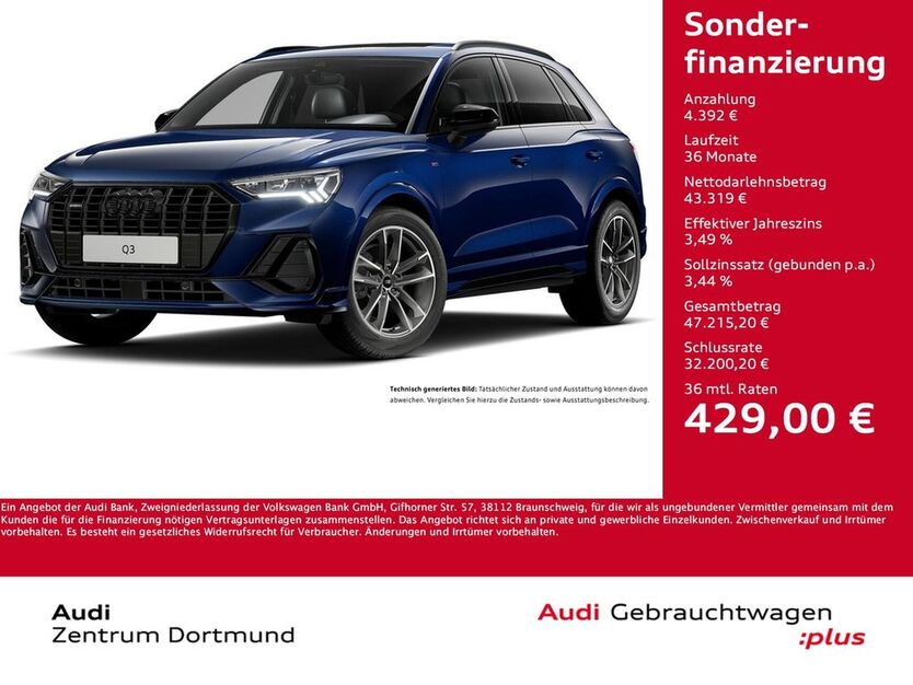 Audi Q3 11.456 km 47.711 € Dortmund 44143