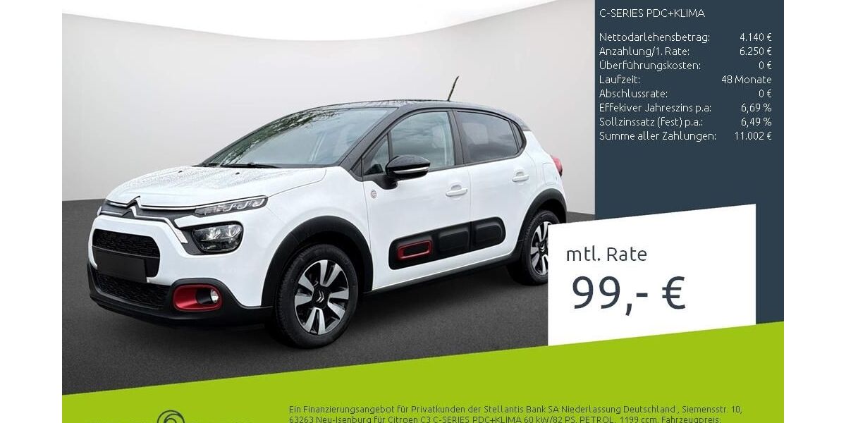 Citroen C3 54.120 km 10.390 &euro; Borken 46325