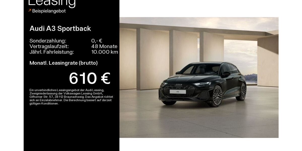 Audi A3 4.500 km 47.990 &euro; Hofheim 65719
