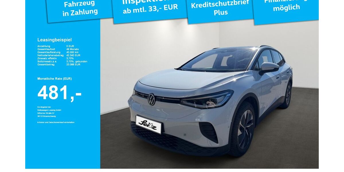 VW ID.4 8.700 km 42.340 &euro; Weingarten 88250