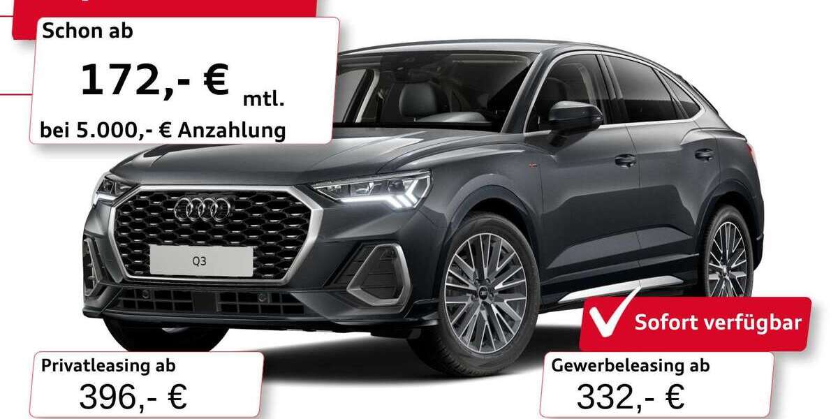 Audi Q3 8.563 km 40.930 &euro; Mitterteich 95666