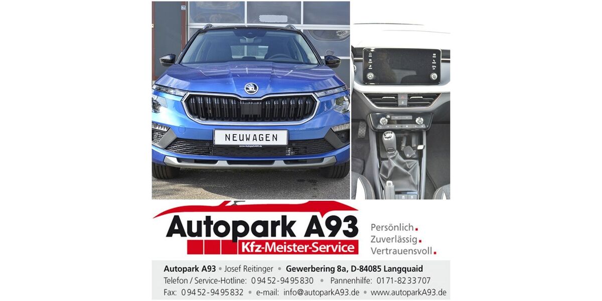 Skoda Kamiq 2.933 km 23.550 &euro; Langquaid 84085