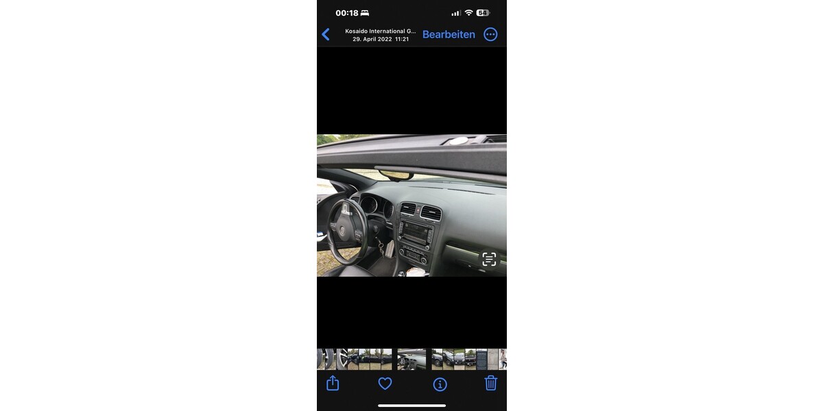 VW Golf VI Cabriolet 151.000 km 9.000 &euro; Wuppertal 42275