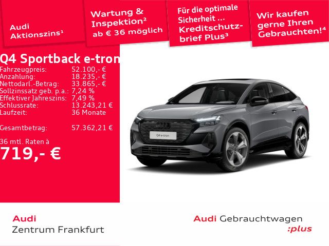 Audi Q4 e-tron 5.579 km 52.099 &euro; Frankfurt am Main 60326