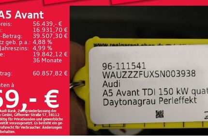 Audi A5 13.084 km 56.439 &euro; München 80935
