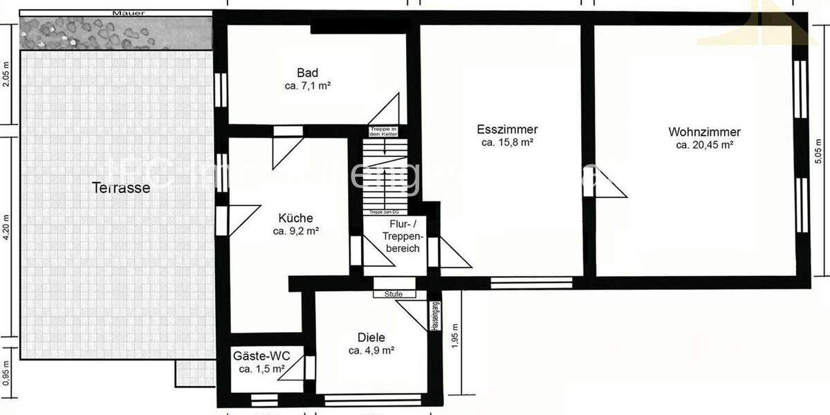 Doppelhaushälfte Muldestausee Muldenstein - 5 Zimmer, 100 m&sup2;, 135.000&euro; | Angebot:25866041