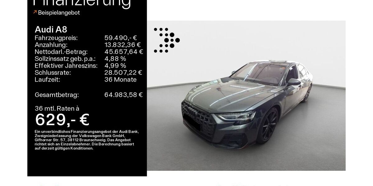 Audi A8 91.270 km 59.490 &euro; Hofheim 65719