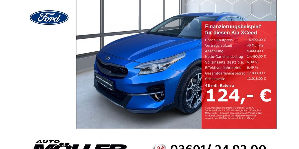 Kia XCeed 58.496 km 17.770 &euro; Eisenach 99817