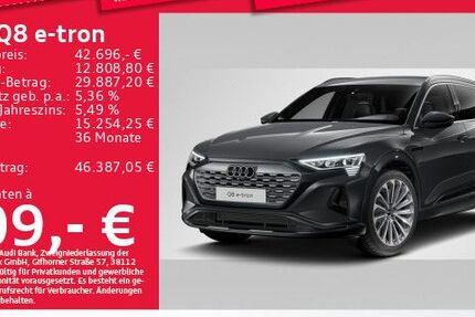 Audi Q8 e-tron 29.279 km 42.696 &euro; Eching 85386