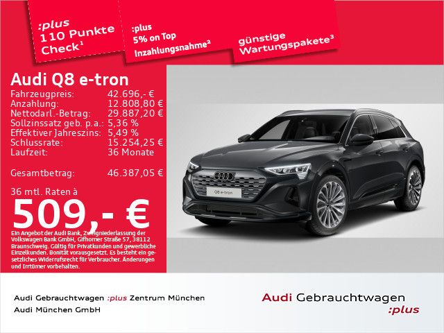 Audi Q8 e-tron 29.279 km 42.696 &euro; Eching 85386