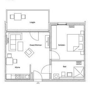 Wohnung Ludwigsburg Eglosheim - 2 Zimmer, 60 m&sup2;, 289.000&euro; | Angebot:26429868