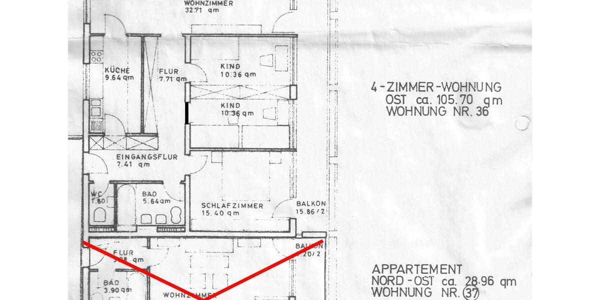 Etagenwohnung Monzelfeld - 3 Zimmer, 105 m&sup2;, 360.000&euro; | Angebot:26992908
