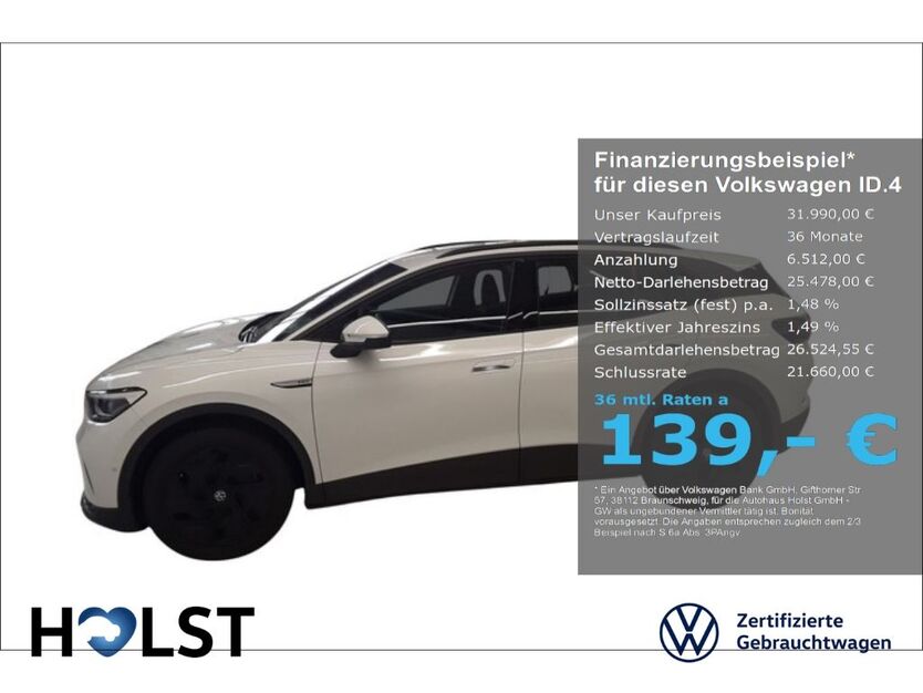 VW ID.4 34.563 km 31.990 € Scheeßel 27383