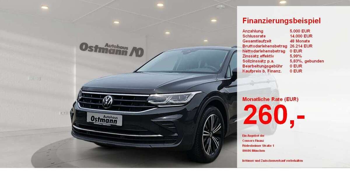 VW Tiguan 87.542 km 25.660 &euro; Bad Arolsen 34454