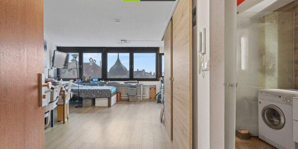 360°| Helle 1-Zimmer-Wohnung in zentraler Lage zwischen Ulm und Neu-Ulm 1 zimmer