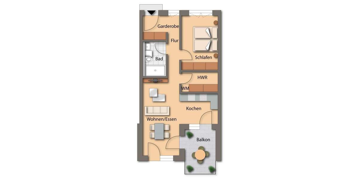 Neubau-Erstbezug! 2-Zimmer-Wohnung in perfekter Größe Seubersdorf - Zentral 2 zimmer