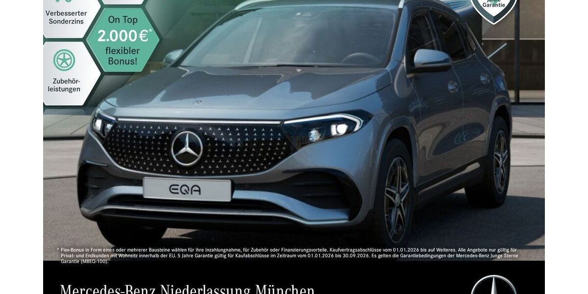 Mercedes-Benz EQA 5.442 km 43.990 &euro; München 80636