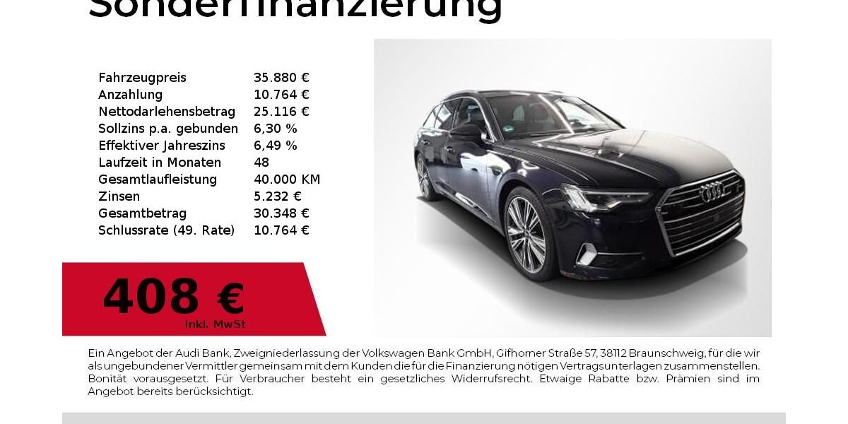 Audi A6 83.400 km 35.880 &euro; Nürnberg 90411