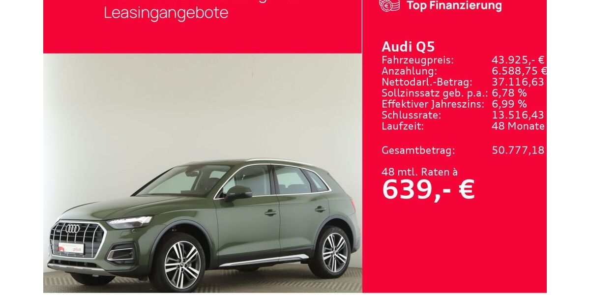 Audi Q5 83.189 km 43.925 € Seevetal 21217
