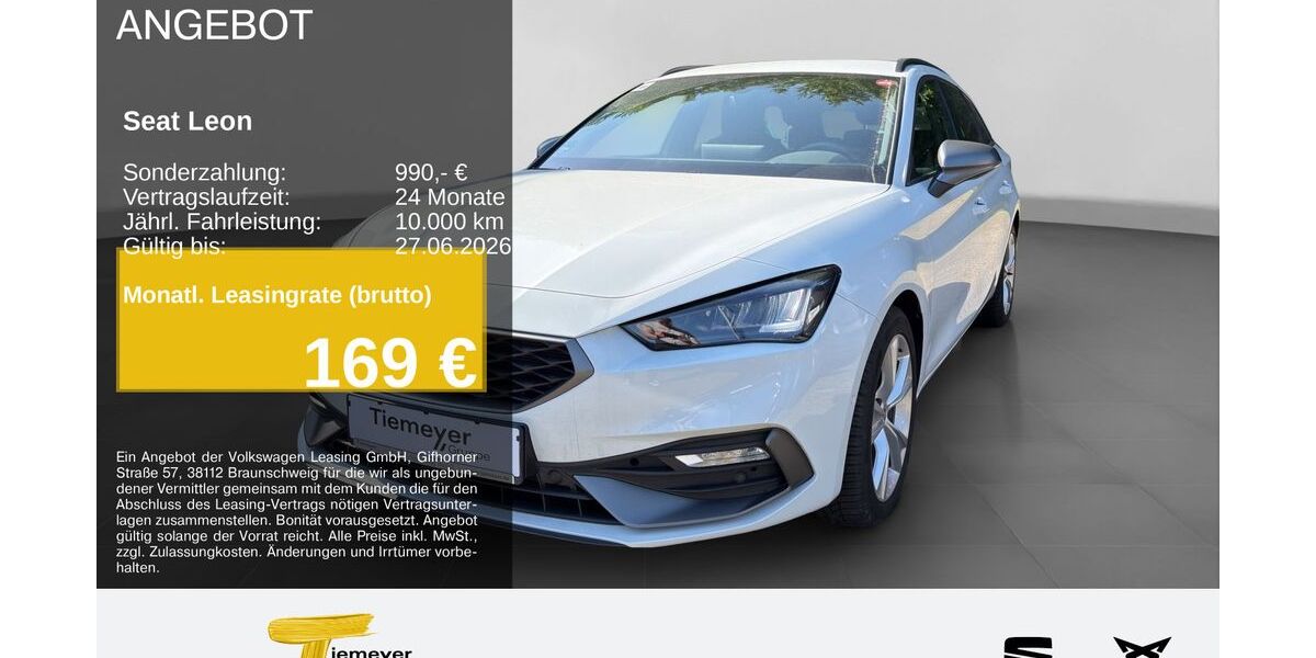 Seat Leon 26.708 km 27.780 &euro; Lüdenscheid 58513