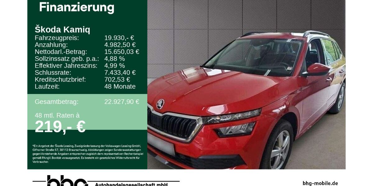 Skoda Kamiq 37.092 km 19.930 &euro; Albstadt 72458
