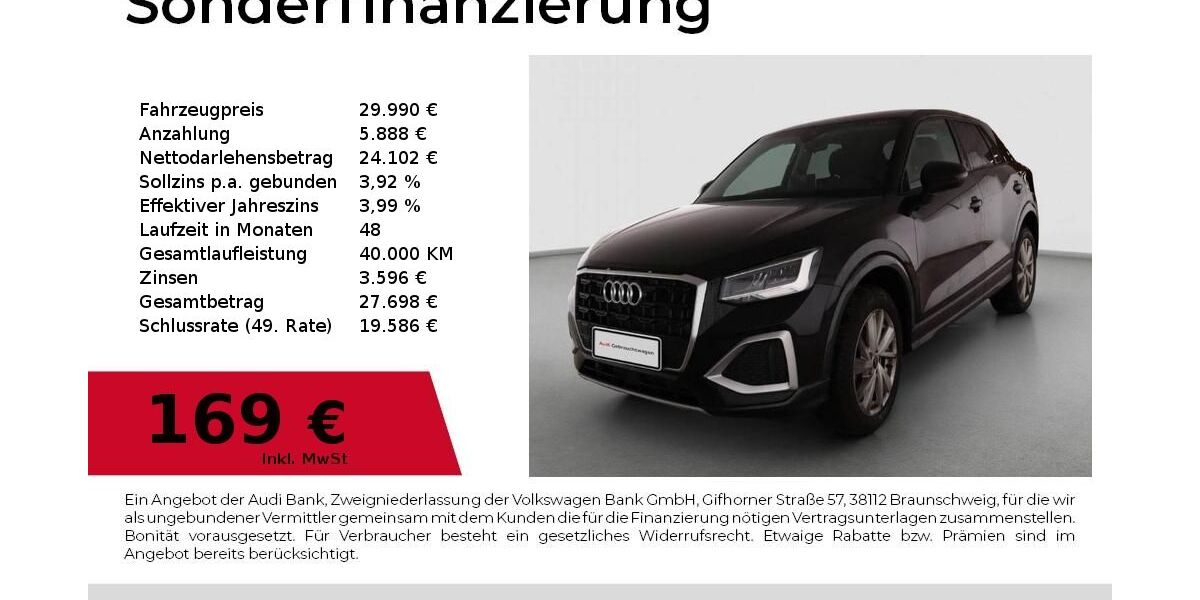 Audi Q2 15.010 km 29.990 &euro; Dessau-Roßlau 06844
