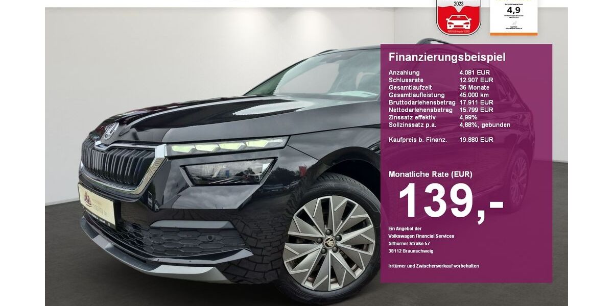 Skoda Kamiq 38.400 km 19.880 &euro; Albbruck 79774