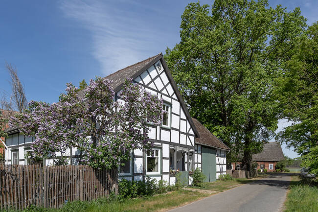 Fachwerkhaus im Wendland - idyllisch an einem Rundling gelegen - 7 zimmer