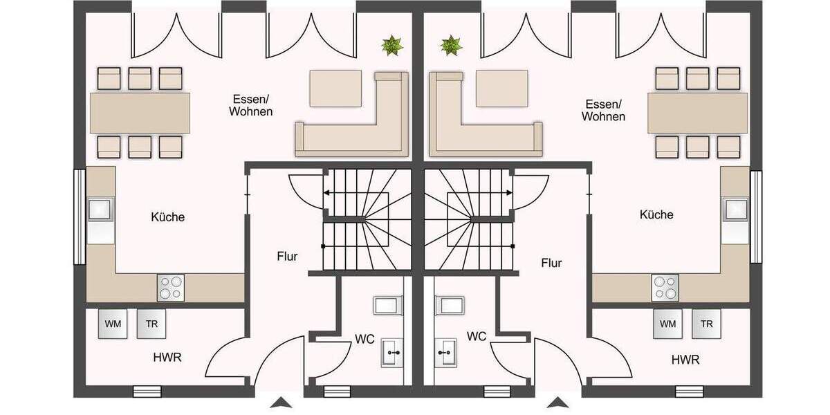 Doppelhaushälfte Stade Altländer Viertel - 4 Zimmer, 108 m&sup2;, 1.715&euro; | Angebot:25692804