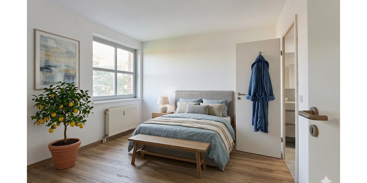 3-Zimmer-Wohnung Süd-Westbalkon Stellplatz Neumühler See Ruhige Wohnlage - Etagenwohnung Schwerin Friedrichsthal | Angebot:27071385