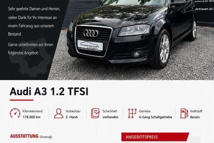 Audi A3 178.000 km 5.490 &euro; Rheinböllen 55494
