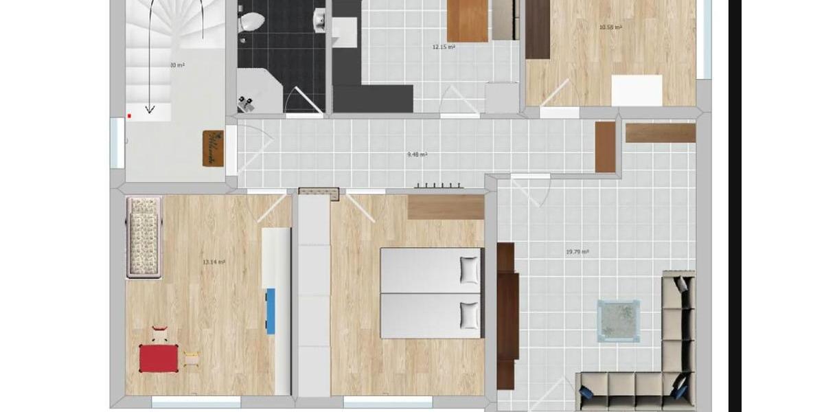 Etagenwohnung Lippetal - 4 Zimmer, 86 m&sup2;, 650&euro; | Angebot:26403802