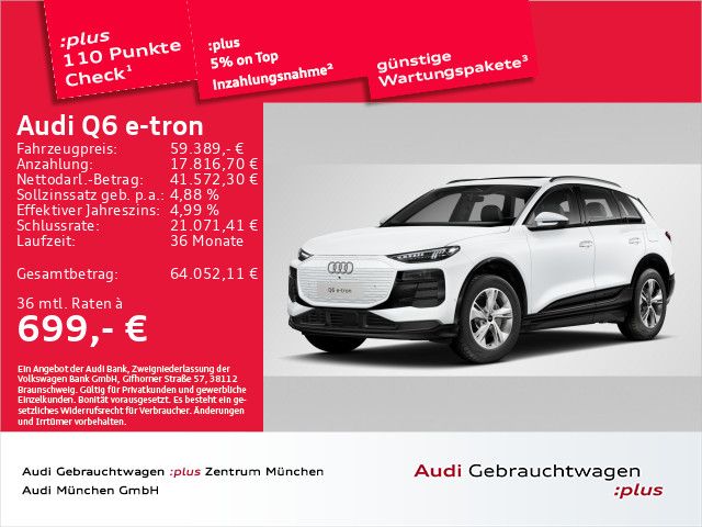 Audi Q6 e-tron 24.067 km 59.389 &euro; Eching 85386