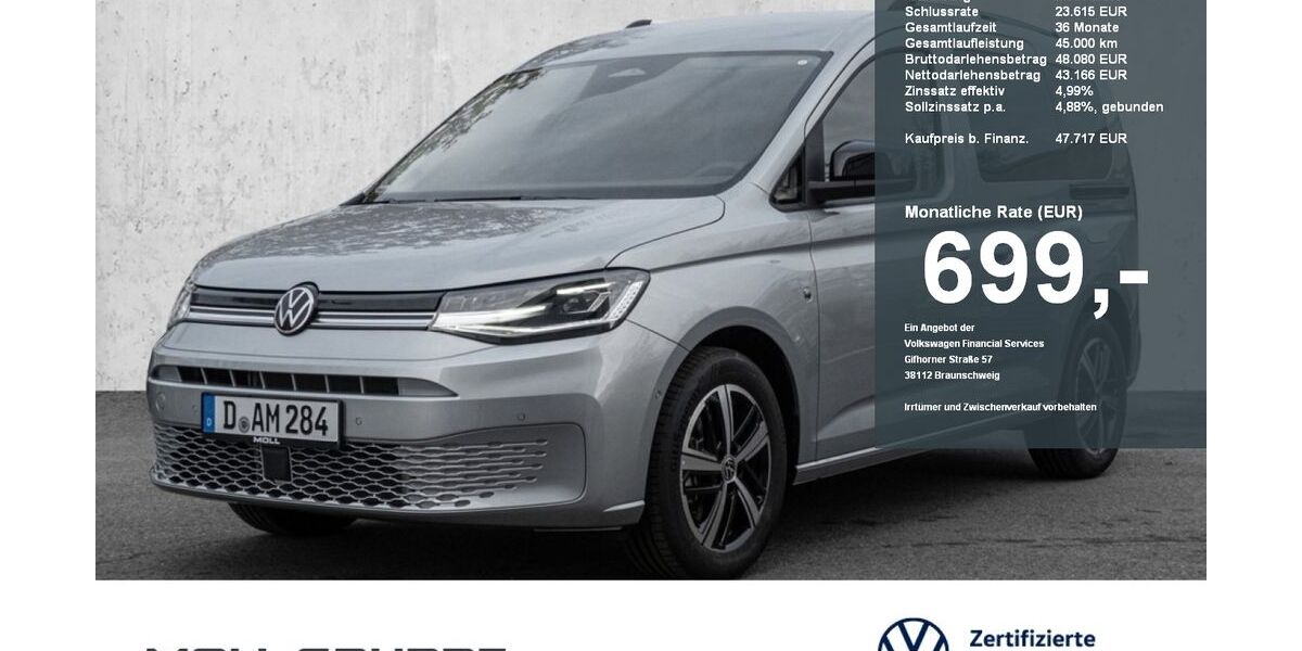 VW Caddy 1.112 km 39.980 &euro; Düsseldorf 40474