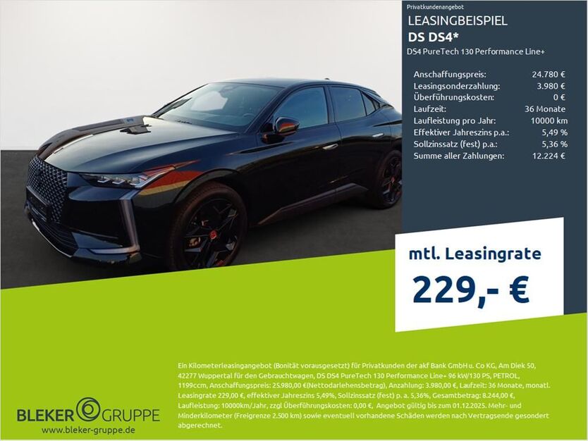 DS Automobiles DS4 13.373 km 24.780 € Borken 46325
