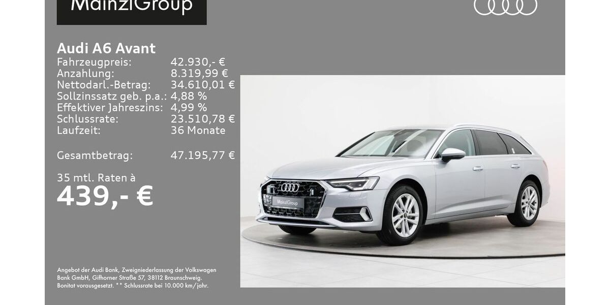 Audi A6 10.000 km 42.930 &euro; Feldkirchen/Westerham 83620