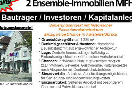 Haus Fürstenfeldbruck - 2 Zimmer, 2.450.000&euro; | Angebot:26260644