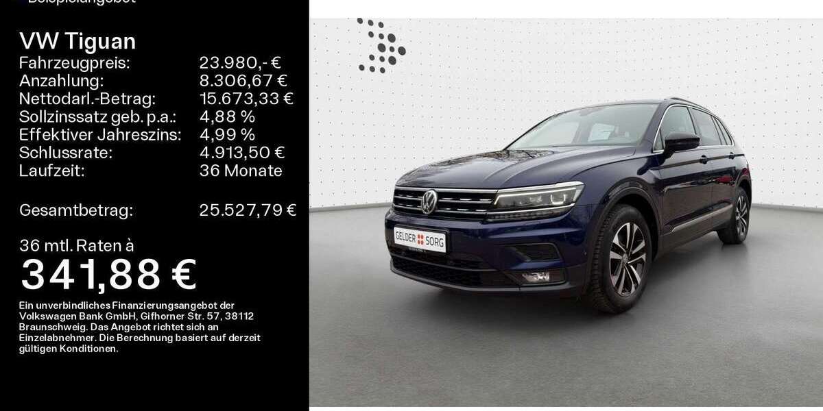 VW Tiguan 68.990 km 23.980 &euro; Ebern 96106