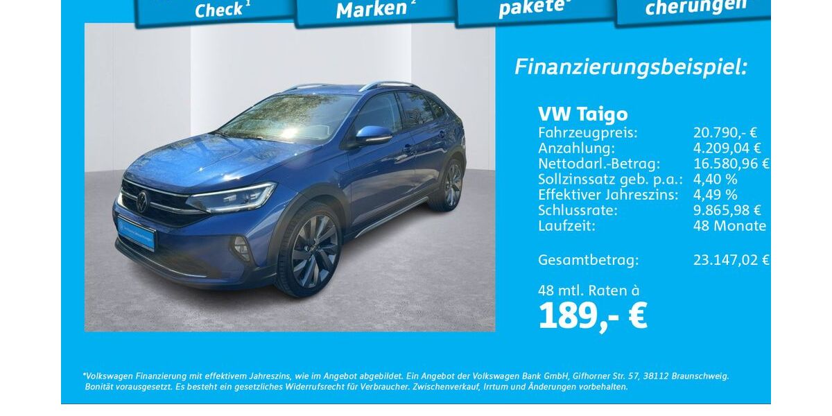 VW Taigo 48.812 km 20.790 &euro; Glinde 21509
