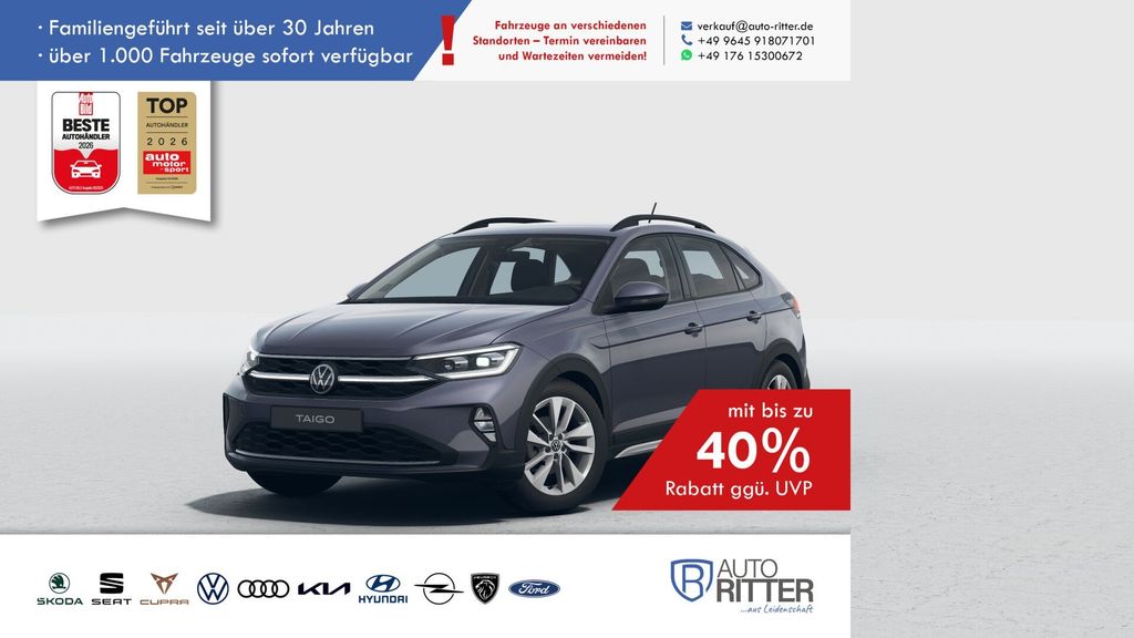 VW Taigo 20.000 km 25.490 &euro; Eschenbach 92676