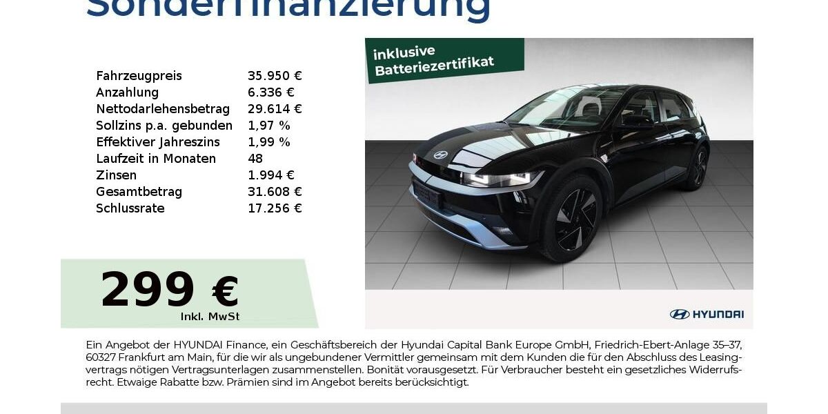 Hyundai IONIQ 5 11.560 km 36.950 &euro; Fürth 90763