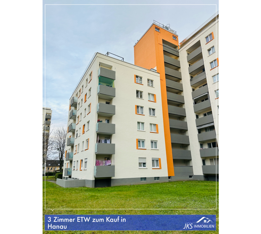 Wohnung zum Kaufen in Hanau 190.000 € 64 m²