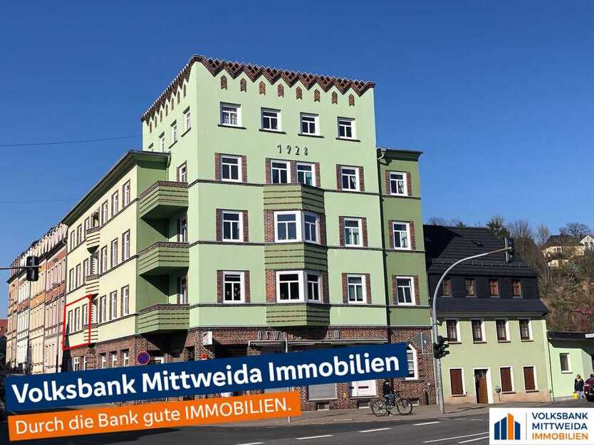3-Raum Wohnung mit Balkon und neuer Einbauküche -WG geeignet 3 zimmer