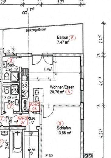 Etagenwohnung Harsewinkel - 2 Zimmer, 45 m&sup2;, 109.900&euro; | Angebot:26609109