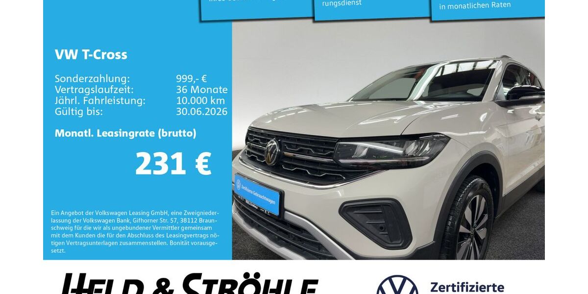 VW T-Cross 21.914 km 21.960 &euro; Neu-Ulm 89231