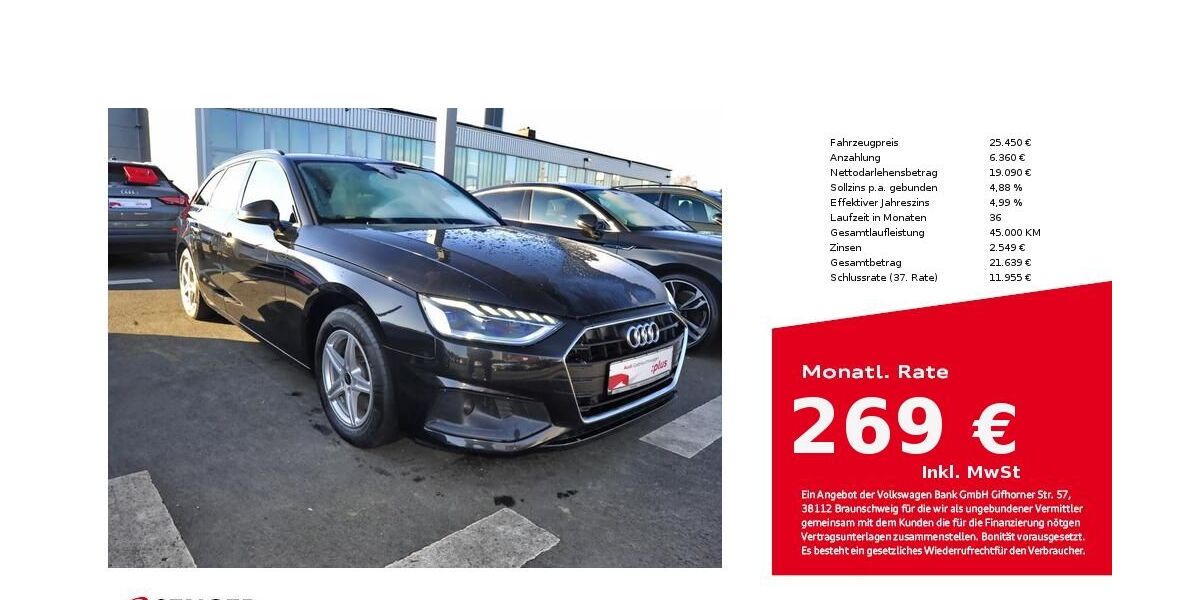 Audi A4 109.250 km 24.880 &euro; Lübeck 23556