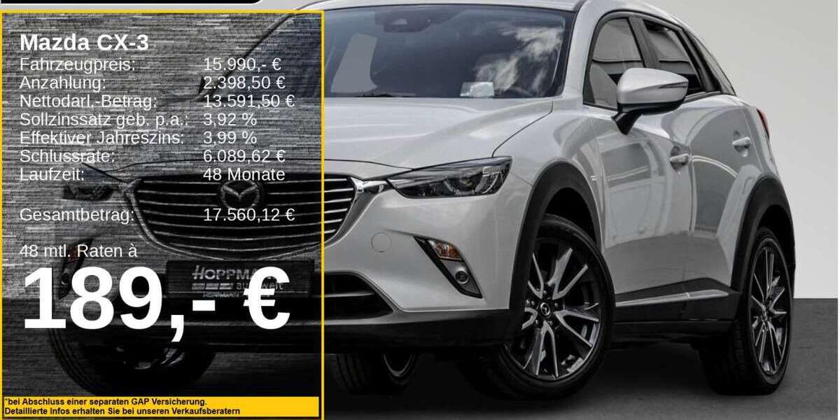 Mazda CX-3 80.572 km 15.990 &euro; Siegen 57072