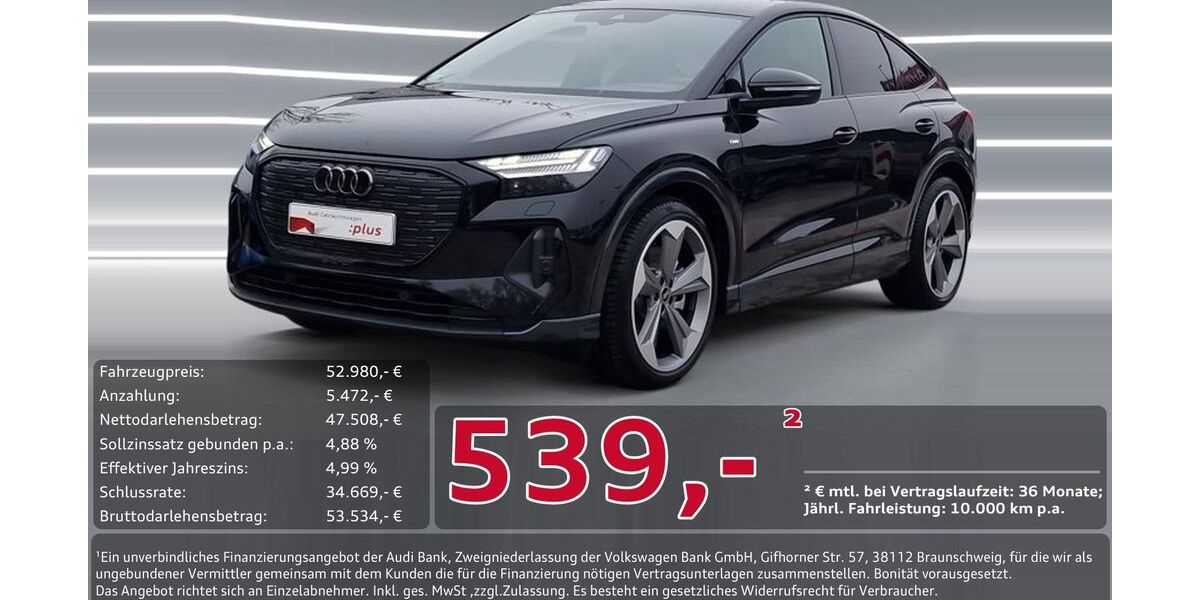Audi Q4 e-tron 23.100 km 52.980 &euro; Ingolstadt 85057