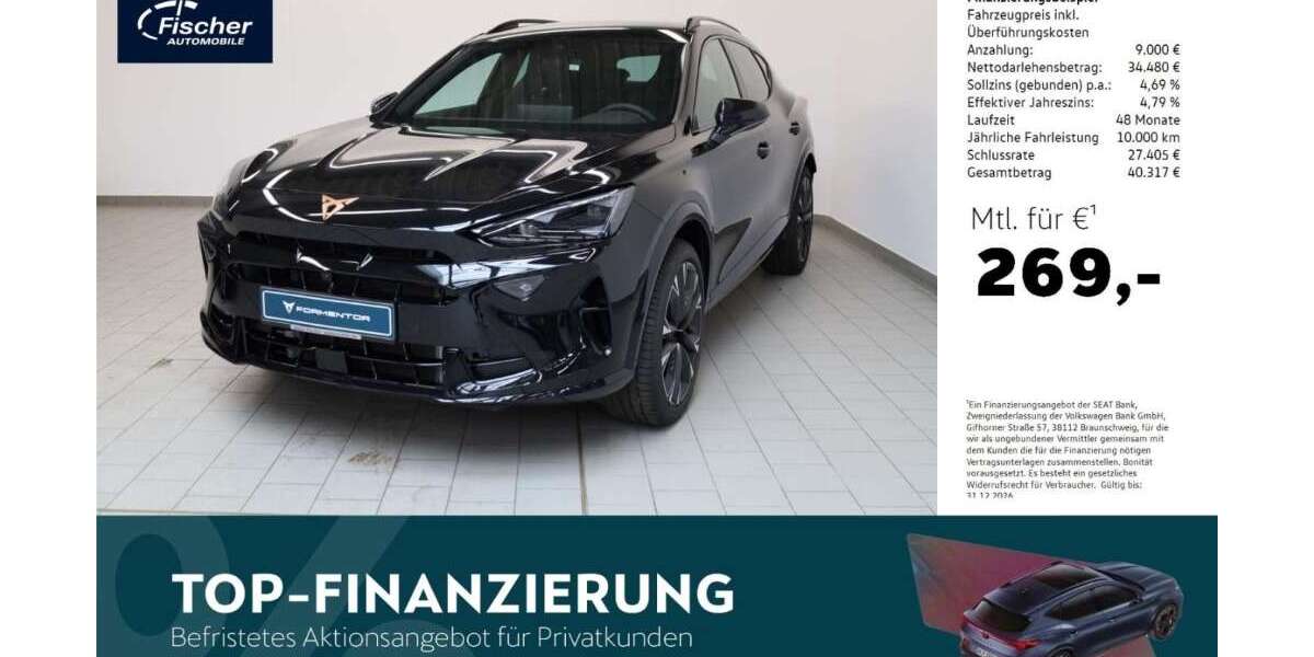 Cupra Formentor 3.703 km 43.480 &euro; Amberg 92224